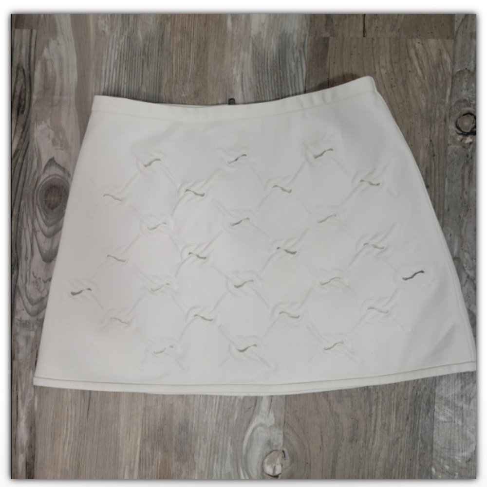 Tibi cutout detailed mini skirts size 8